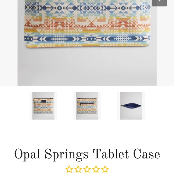 Pendleton Tablet Case Blue Lightweight Durable - Picture 5 of 5